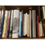 A BOX OF BRITISH COMMONWEALTH REFERENCE WORKS, SEVERAL IMPORTANT WORKS RELATING TO AFRICA, INDIA,