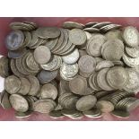 GB COINS: PRE '47 SILVER, MIXED DENOMINATIONS, FACE APPROX £9.