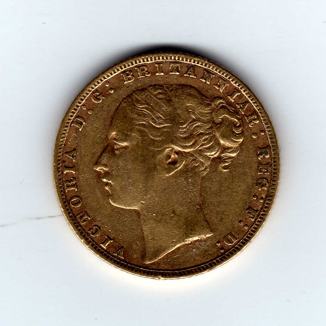 GOLD COINS: SOVEREIGN, - Image 2 of 2