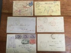 GROUP OF COVERS MAINLY TO BECCLES FROM CANADA (3), AUSTRALIA 1931 AIRMAIL,