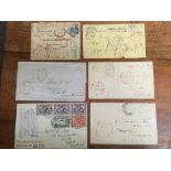 GROUP OF COVERS MAINLY TO BECCLES FROM CANADA (3), AUSTRALIA 1931 AIRMAIL,