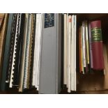 BOX OF PUBLICATIONS RELATING TO REVENUES,