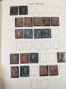 GB: 1840-1970 MAINLY USED COLLECTION IN A WINDSOR ALBUM FROM 1d BLACKS (2), 1d REDS, 2d PLATES,