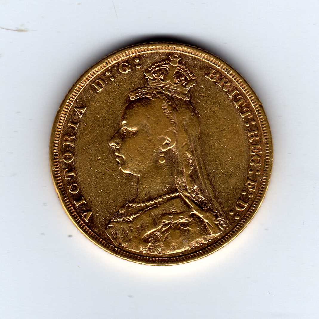 GOLD COINS: SOVEREIGN 1892 (M) - Image 2 of 2