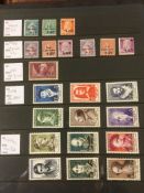 FRANCE: BINDER WITH OG OR MNH RED CROSS FIND AND SINKING FIND ISSUES WITH 1928 SET OG (2),