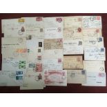 NEW ZEALAND: 1882-1971 COVERS AND CARDS WITH RAILWAY RELATED POSTMARKS, TPO, ETC.