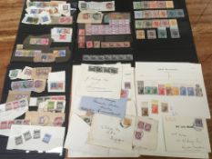 FILE BOX VARIOUS, MALAYA WITH A FEW COVERS AND PIECES,