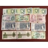 TREASURY BANKNOTES: WARREN FISHER TEN SHILLINGS (T33), PREFIX U86 AND W2.