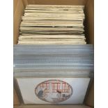 BOX OF POSTCARDS, CHILDREN WITH RP, PRINTED,