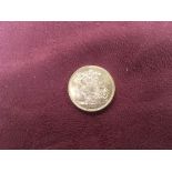 GOLD COINS: SOVEREIGN,