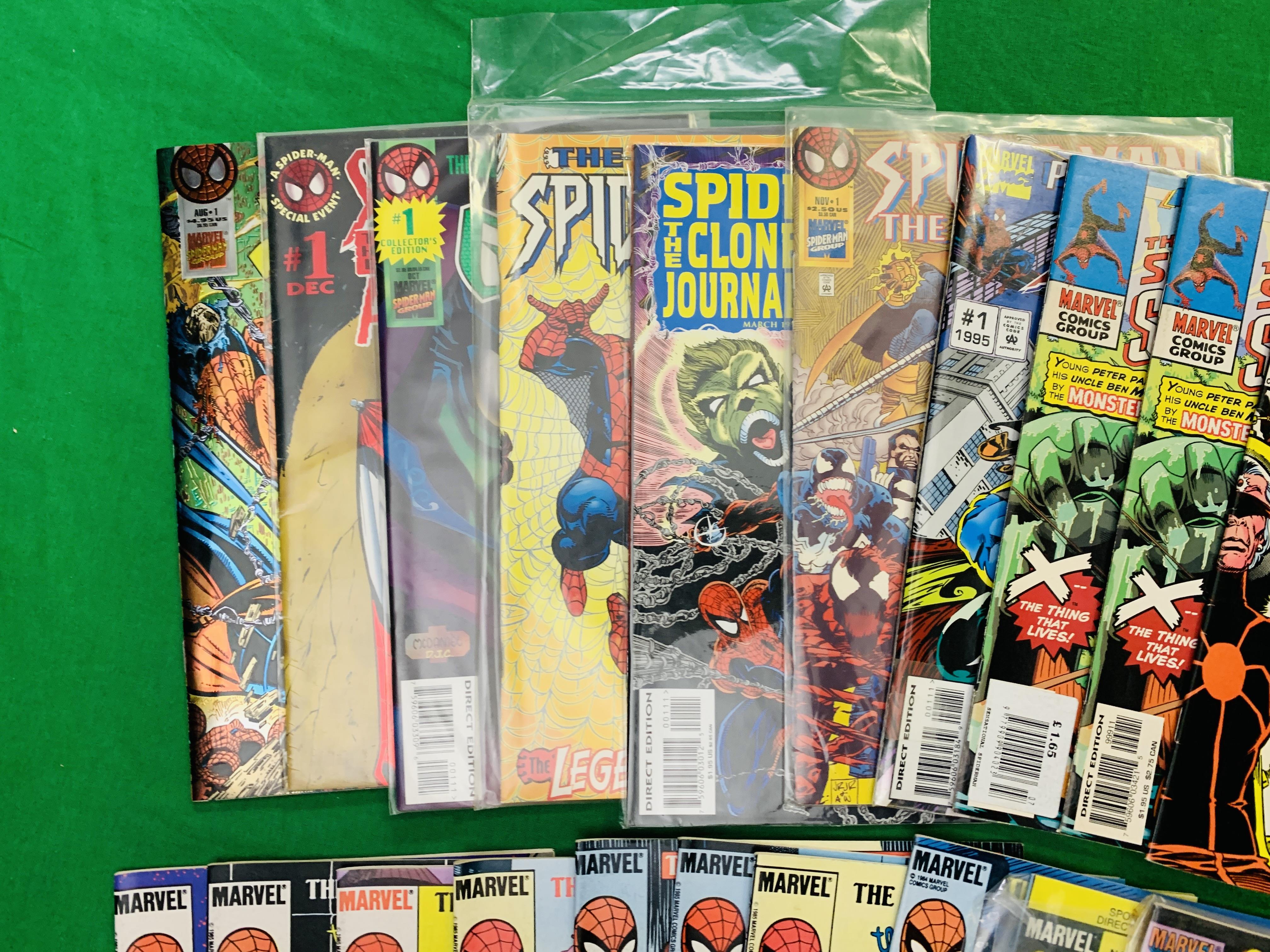 MARVEL COMICS A COLLECTION OF SPIDERMAN COMICS TO INCLUDE THE OFFICIAL MARVEL INDEX NO. - Image 5 of 5