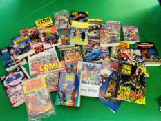A LARGE COLLECTION OF COMIC PRICE GUIDES