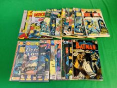 A COLLECTION OF DC BATMAN COMICS INCLUDING BATMAN NO. 212, 220, 271, 272, 274.