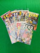 MARVEL FEAR, NO. 1 - 9 FROM 1970. NO.