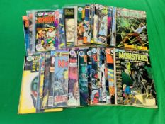 A COLLECTION OF DC COMICS TO INCLUDE SWAMP THING, BLACK MAGIC, THE HOUSE OF MYSTERY,