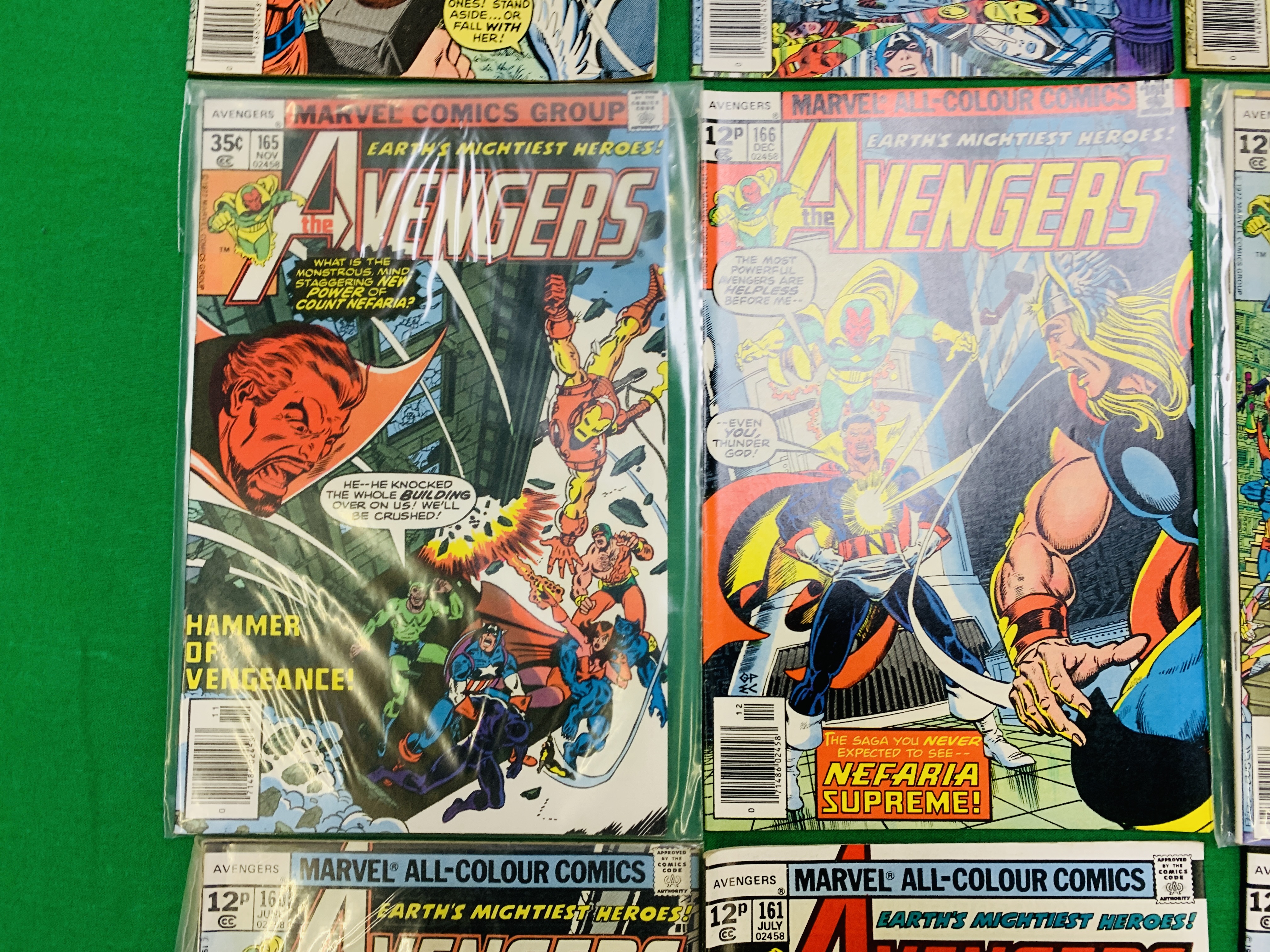 MARVEL COMICS THE AVENGERS NO. 101 - 299, MISSING ISSUES 103 AND 110. - Image 50 of 130
