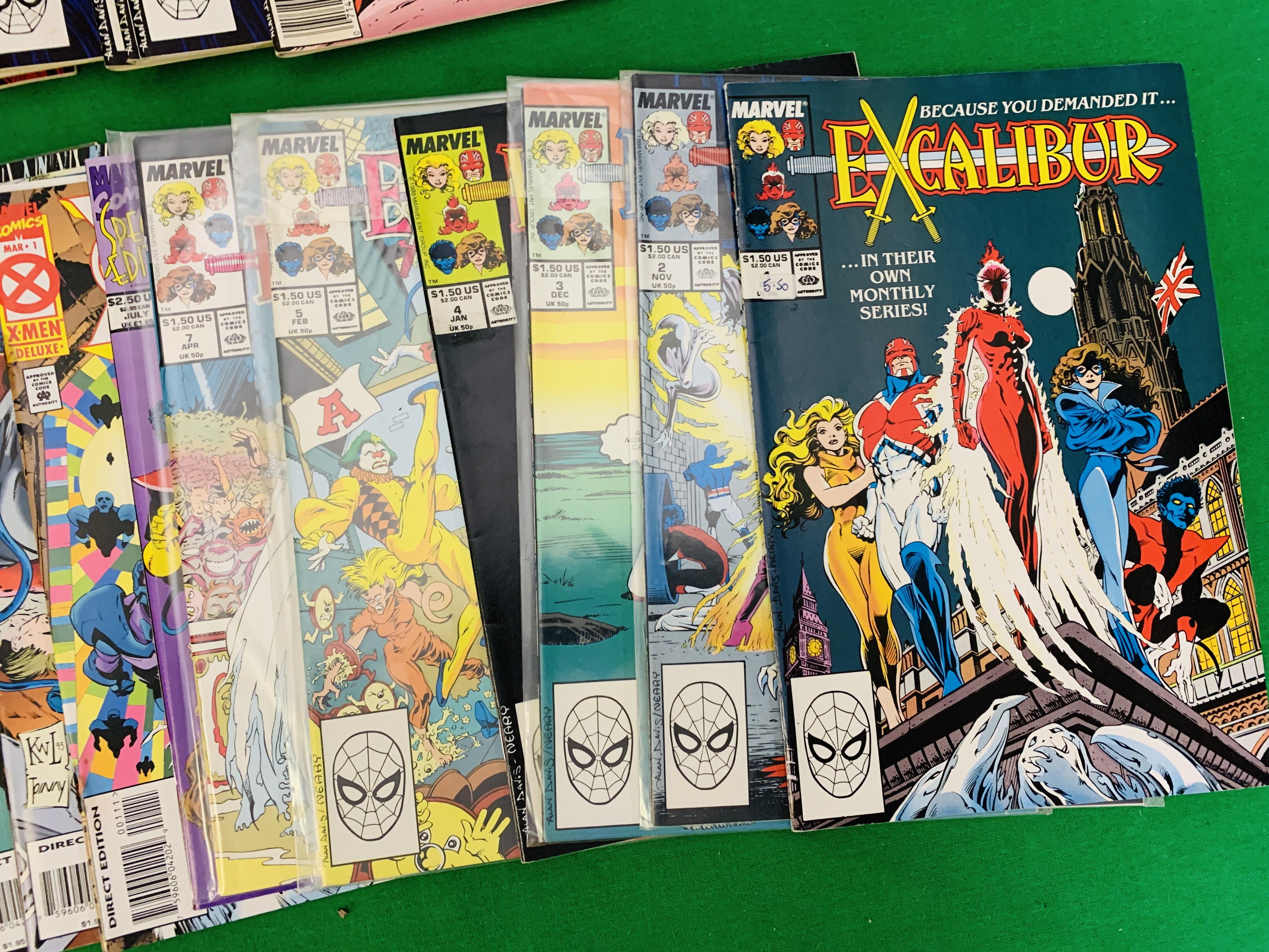 MARVEL COMICS EXCALIBUR NO. 1 - 125 FROM 1988. MISSING NO. - Image 2 of 21