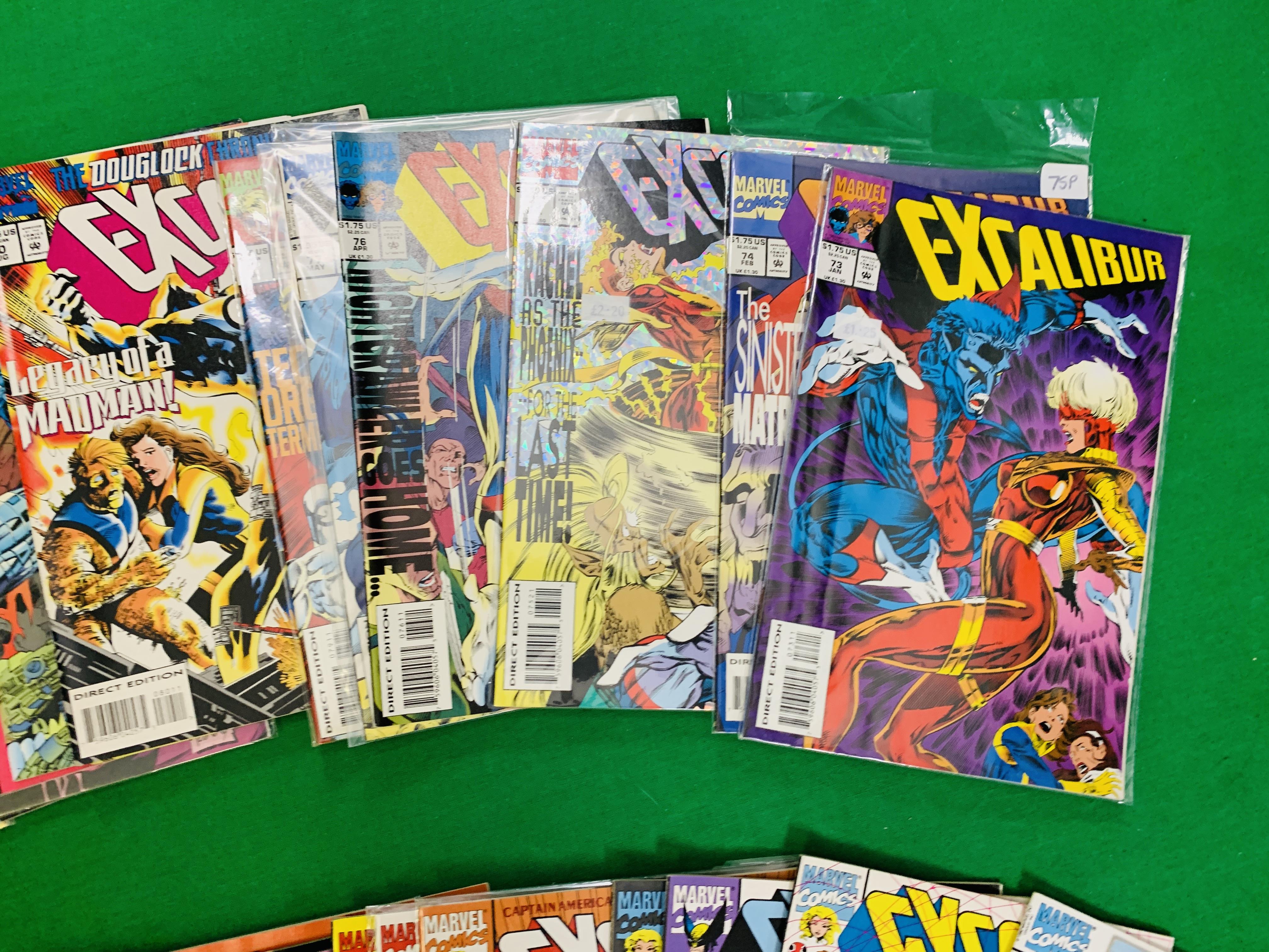 MARVEL COMICS EXCALIBUR NO. 1 - 125 FROM 1988. MISSING NO. - Image 16 of 21