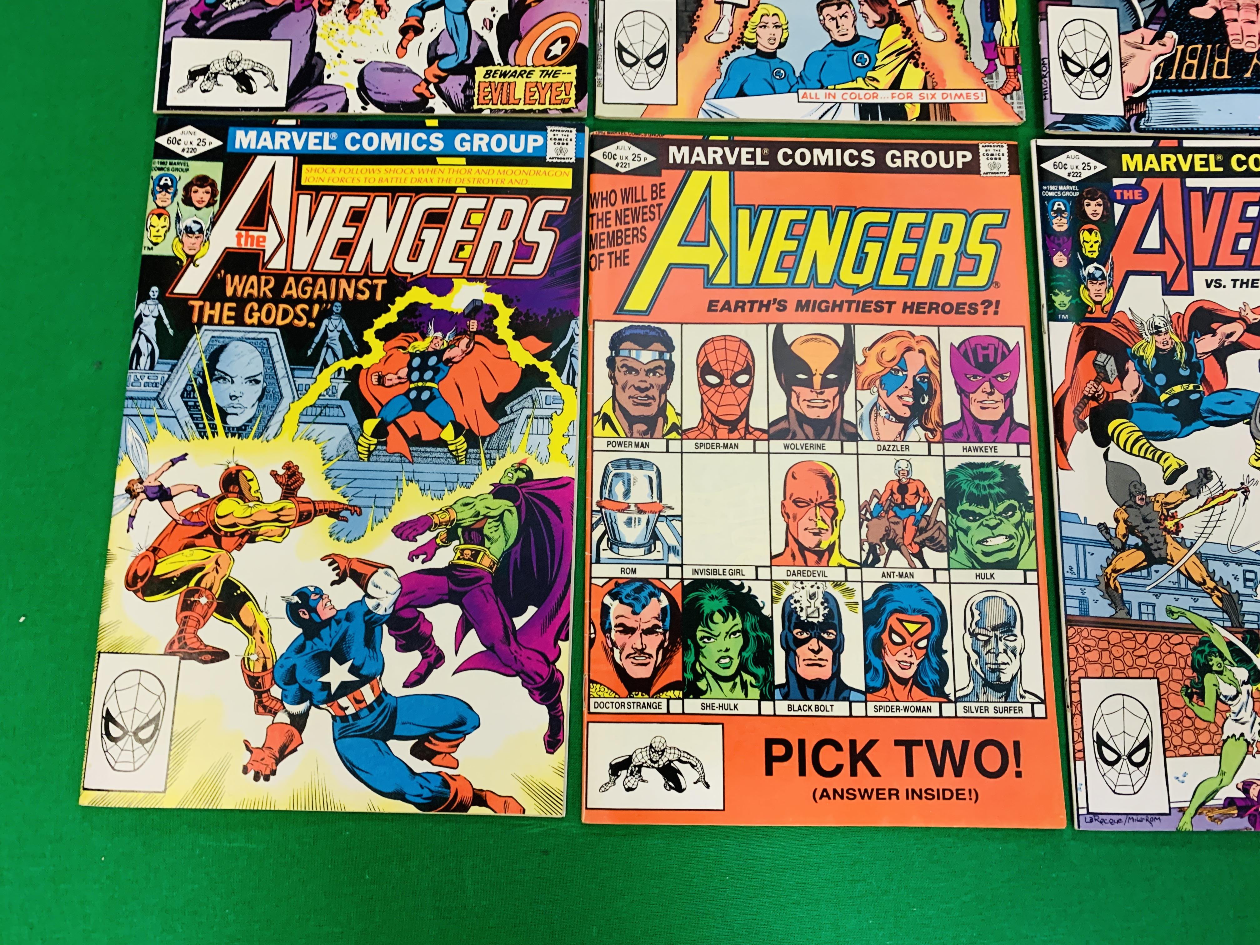 MARVEL COMICS THE AVENGERS NO. 101 - 299, MISSING ISSUES 103 AND 110. - Image 87 of 130