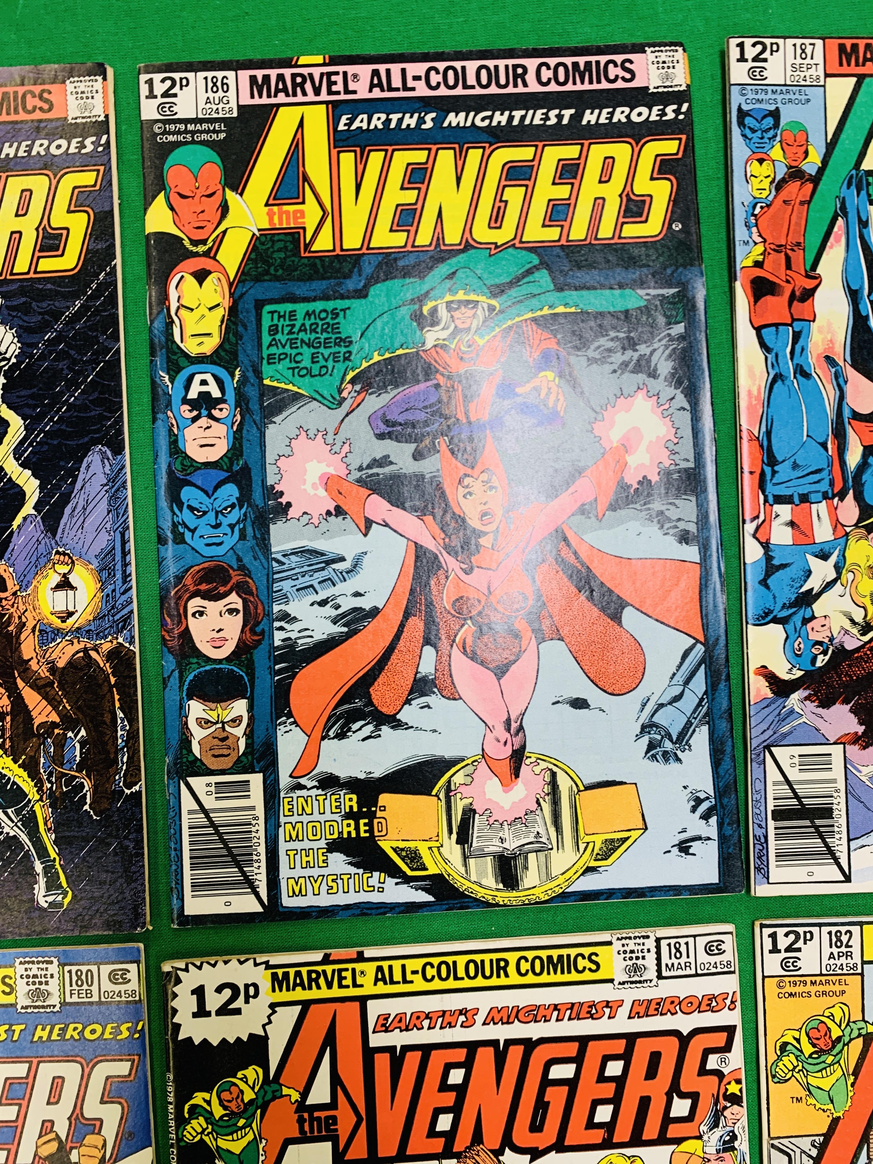 MARVEL COMICS THE AVENGERS NO. 101 - 299, MISSING ISSUES 103 AND 110. - Image 59 of 130