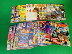 MARVEL UK COMICS X-MEN, FROM 1994, NO. 1 - 10, 17, 29 & 30.