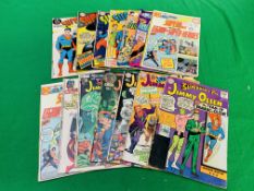DC COMICS SUPERMANS PAL THE NEW JIMMY OLSEN, NO. 86, 118, 126, 135, 143, 148. ALSO SUPERBOY NO.