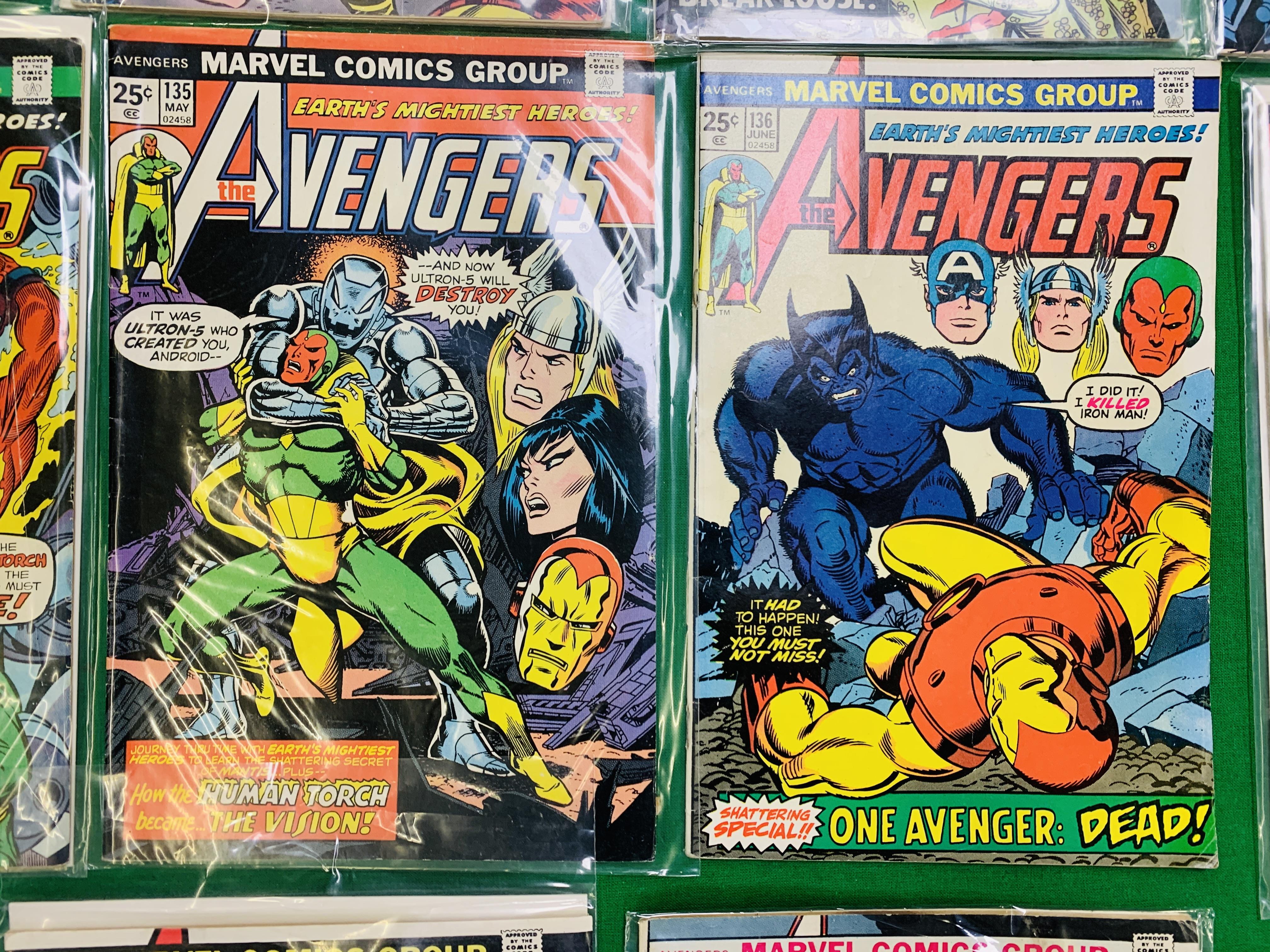 MARVEL COMICS THE AVENGERS NO. 101 - 299, MISSING ISSUES 103 AND 110. - Image 22 of 130