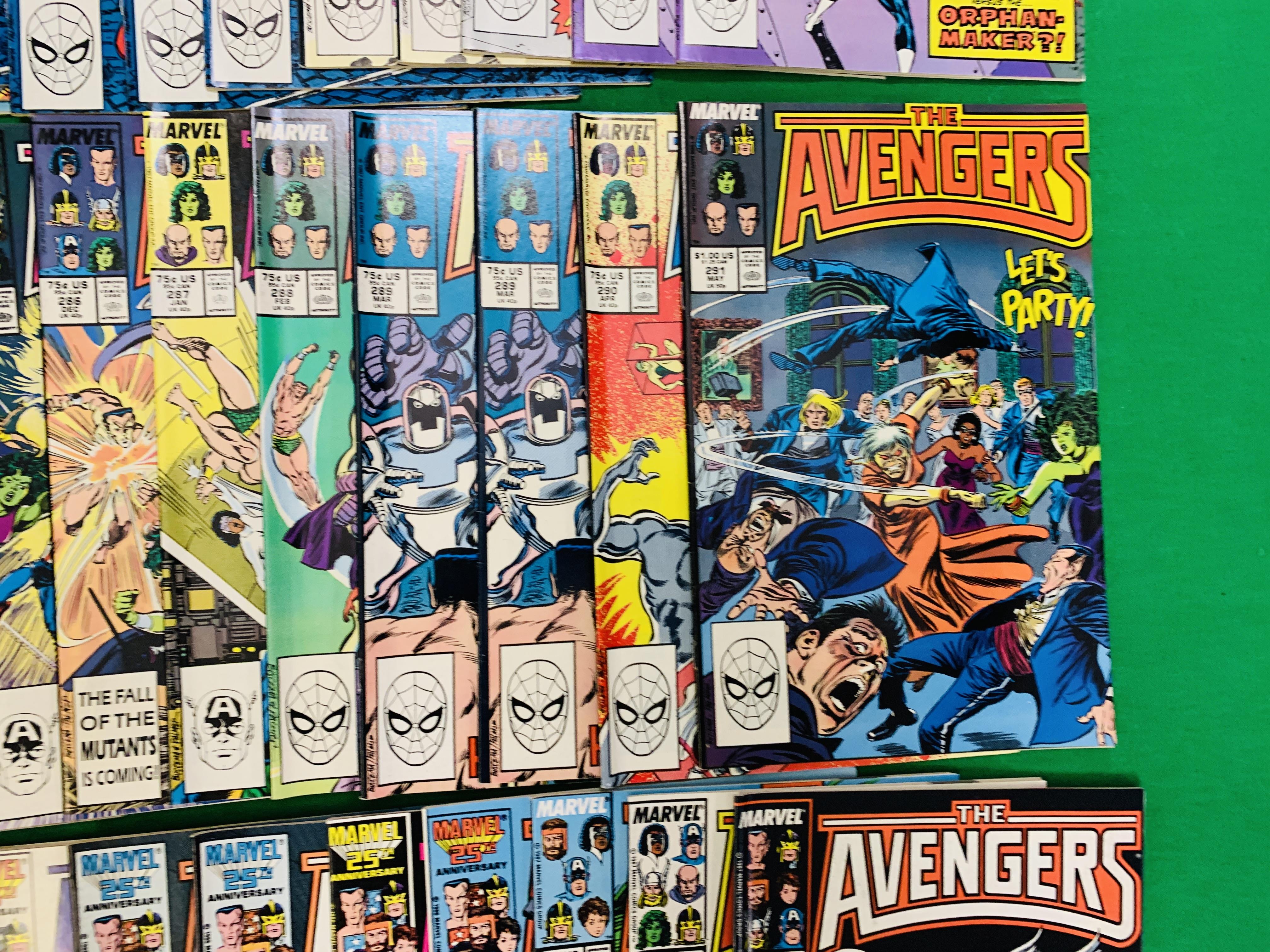 MARVEL COMICS THE AVENGERS NO. 101 - 299, MISSING ISSUES 103 AND 110. - Image 128 of 130