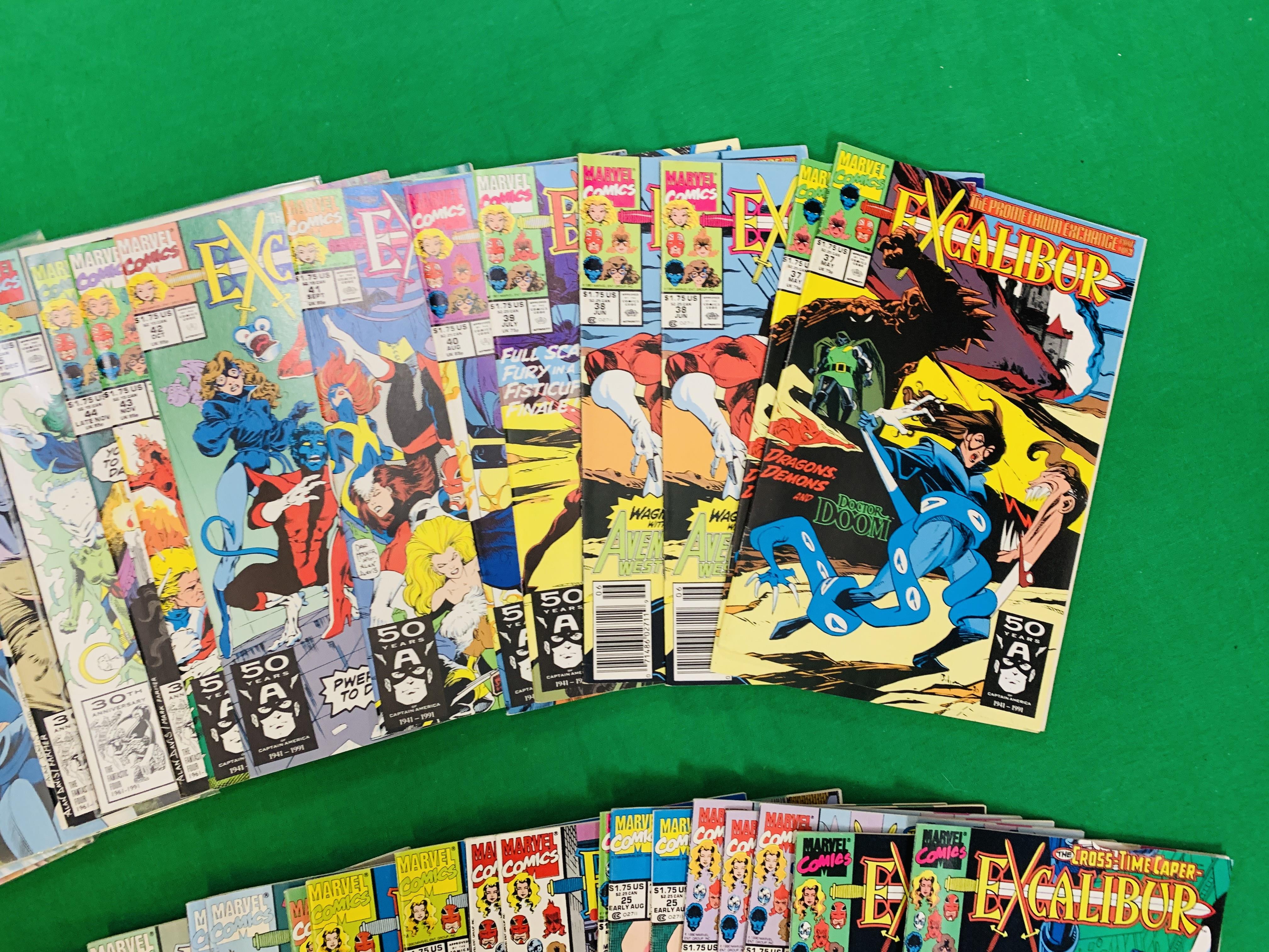 MARVEL COMICS EXCALIBUR NO. 1 - 125 FROM 1988. MISSING NO. - Image 21 of 21