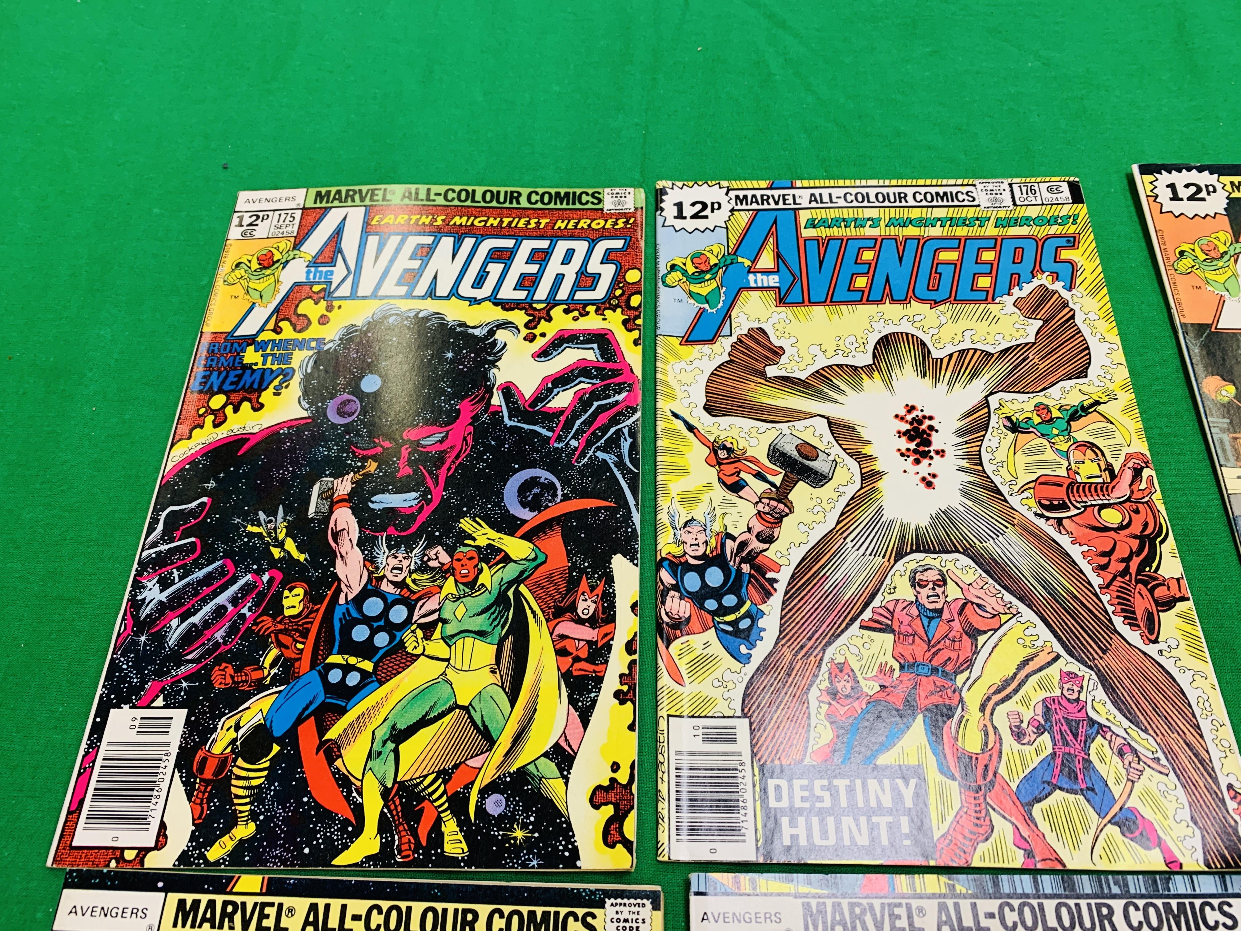 MARVEL COMICS THE AVENGERS NO. 101 - 299, MISSING ISSUES 103 AND 110. - Image 55 of 130