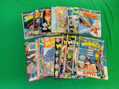 COLLECTION OF VINTAGE DC COMICS TO INCLUDE MR MIRACLE ISSUE NO.