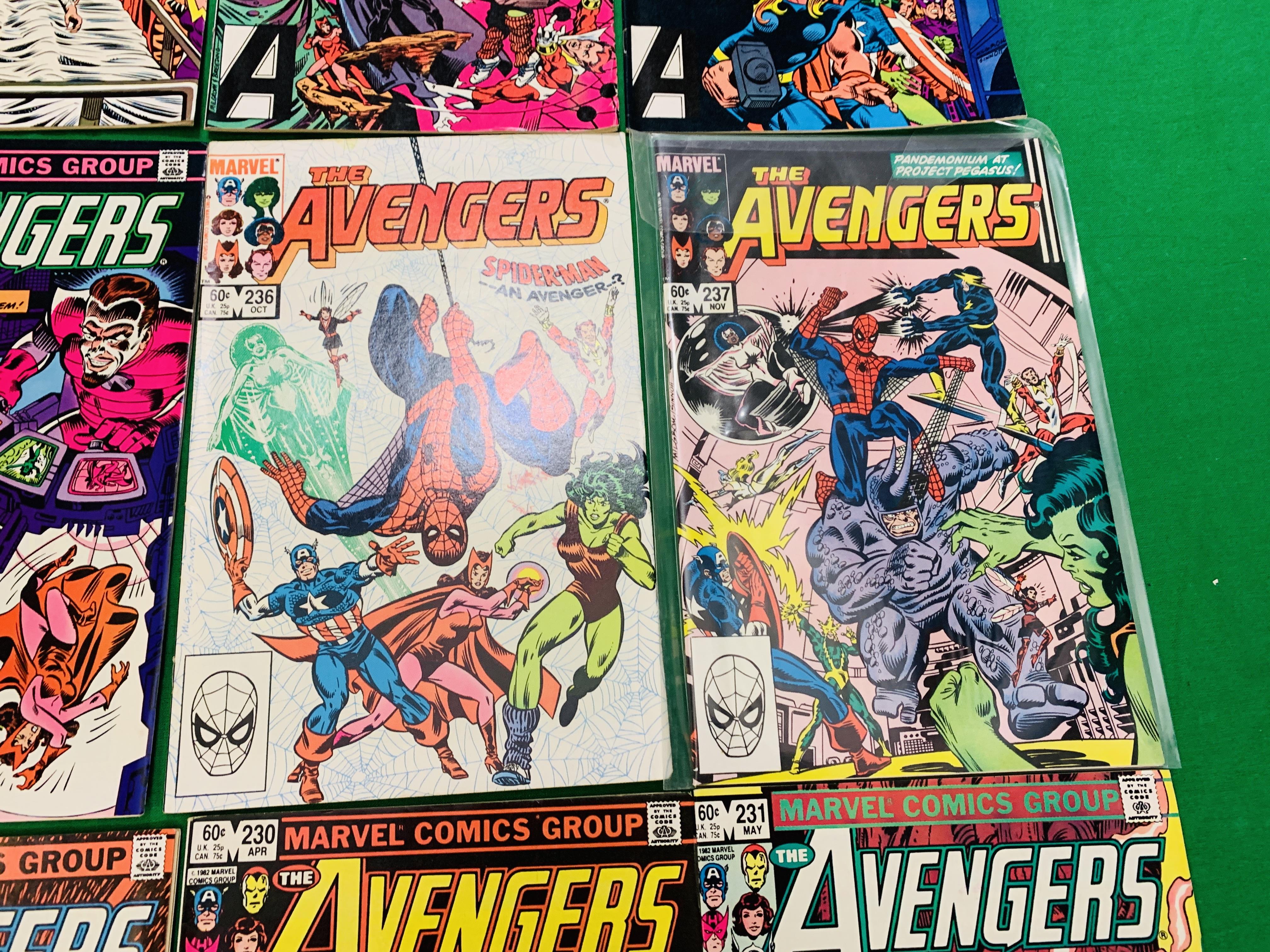 MARVEL COMICS THE AVENGERS NO. 101 - 299, MISSING ISSUES 103 AND 110. - Image 95 of 130