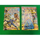 MARVEL COMICS JUNGLE ACTION FEATURING BLACK PANTHER NO. 6 - 7 FROM 1973, FIRST APPEARANCES NO 6.