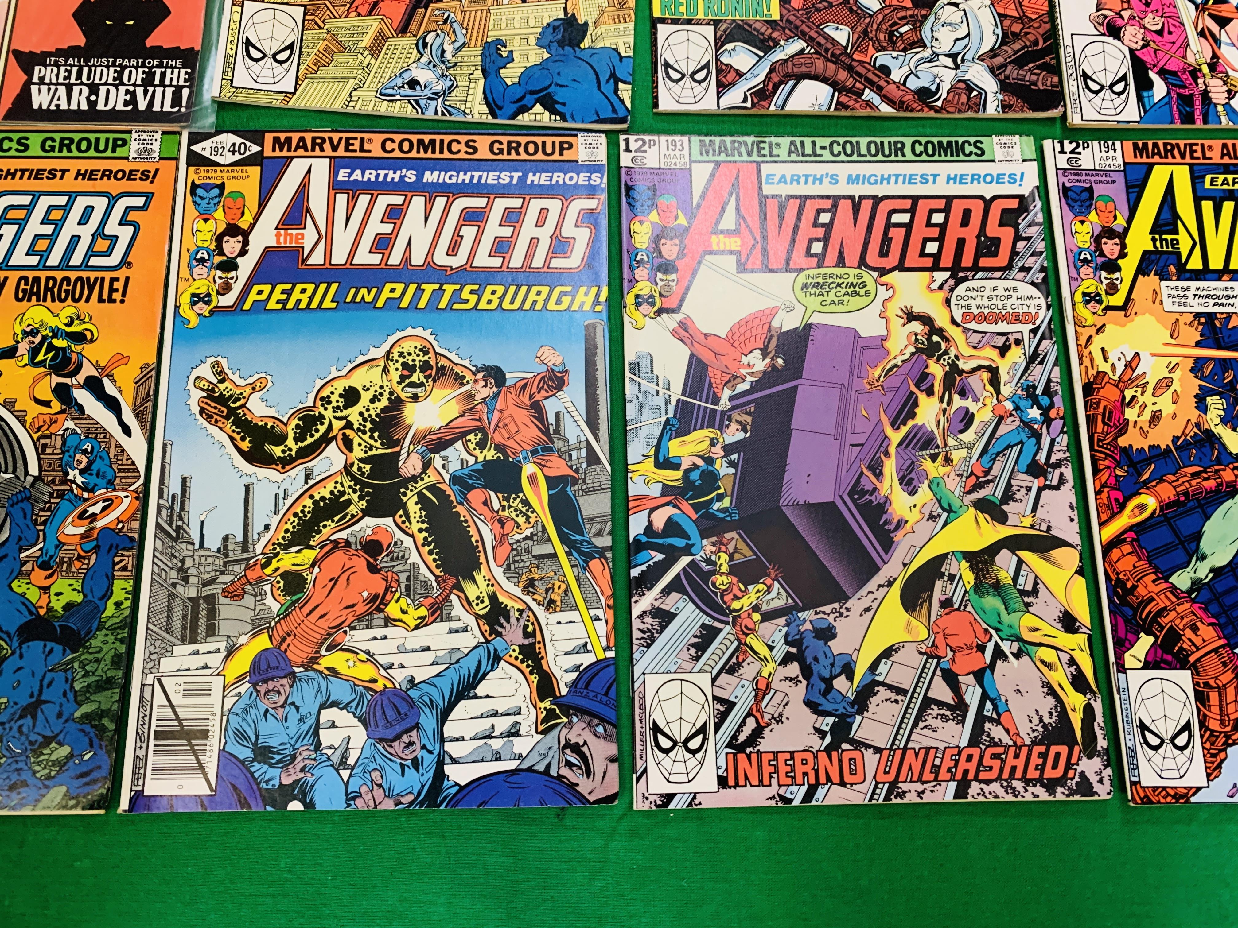 MARVEL COMICS THE AVENGERS NO. 101 - 299, MISSING ISSUES 103 AND 110. - Image 69 of 130