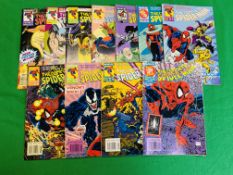 MARVEL COMICS THE COMPLETE SPIDERMAN NO. 1 - 24 FROM 1990. NO. 1 COMPLETE WITH FREE GIFT. NO.