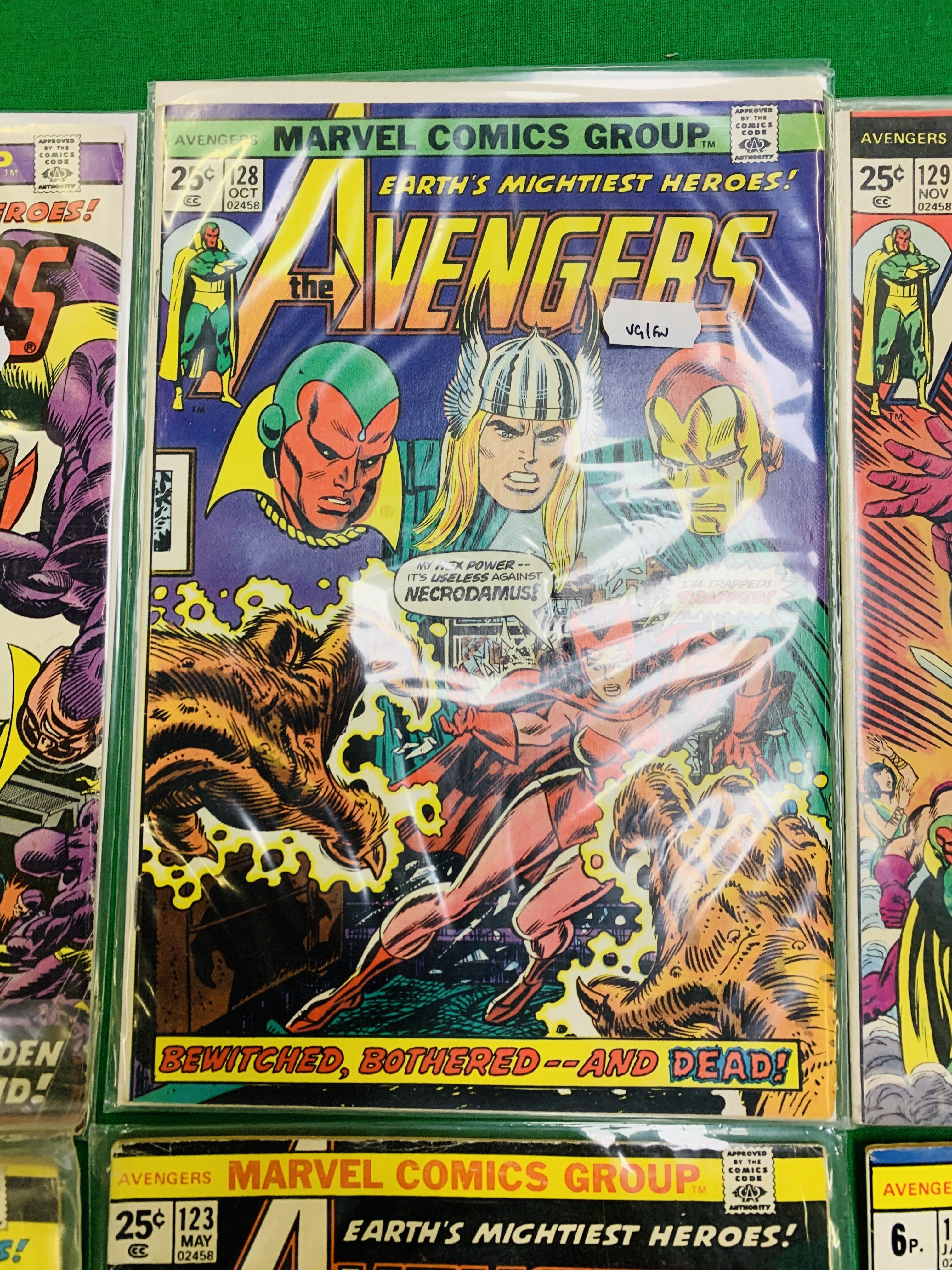 MARVEL COMICS THE AVENGERS NO. 101 - 299, MISSING ISSUES 103 AND 110. - Image 17 of 130