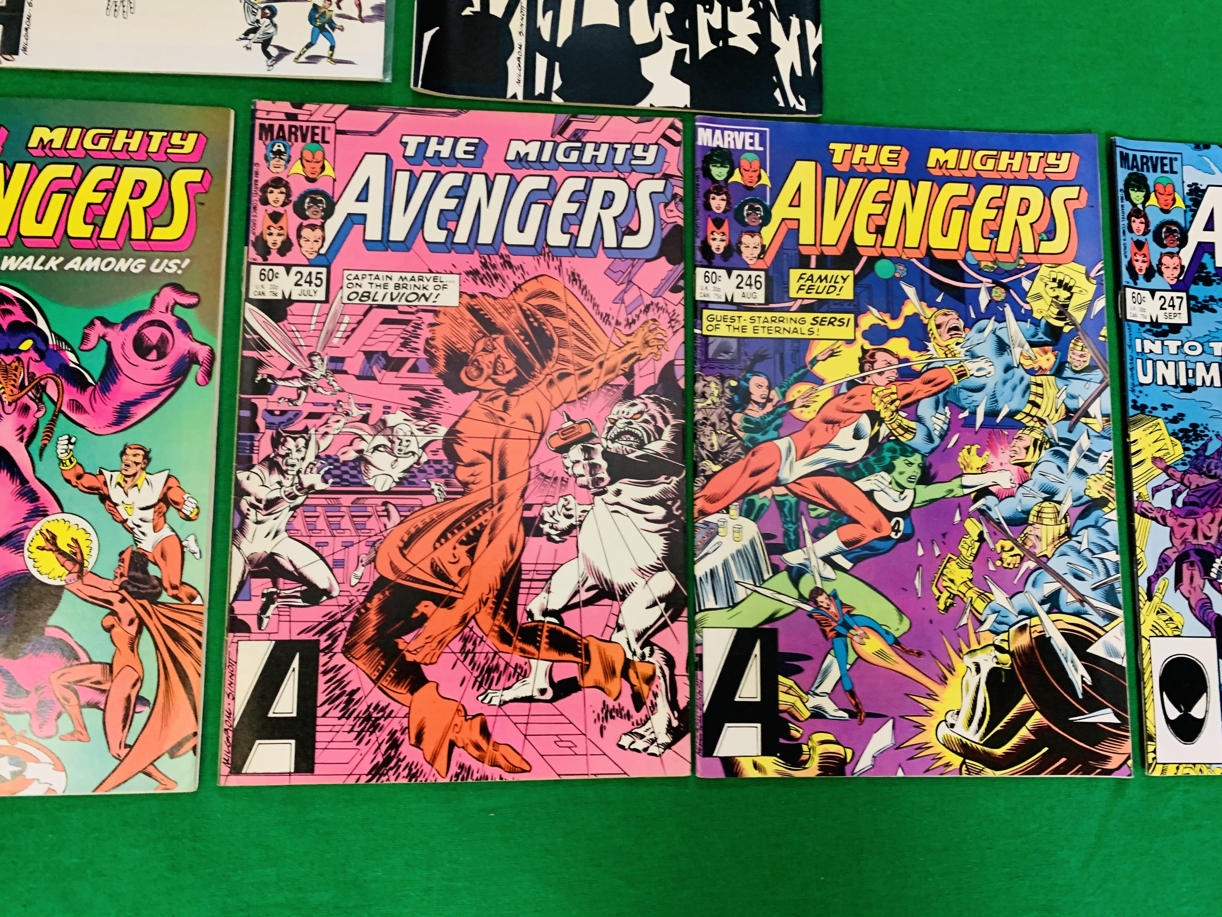 MARVEL COMICS THE AVENGERS NO. 101 - 299, MISSING ISSUES 103 AND 110. - Image 101 of 130