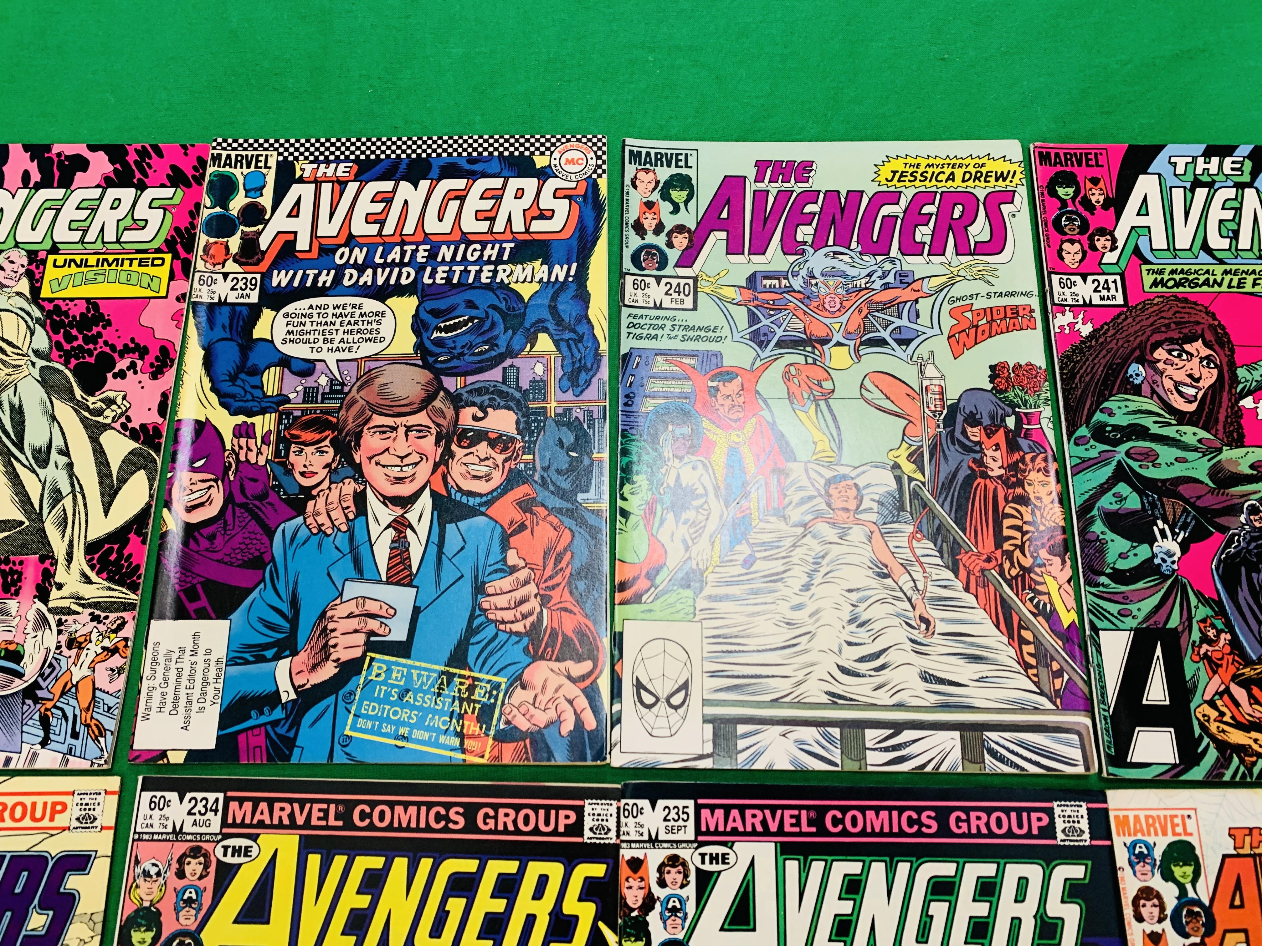 MARVEL COMICS THE AVENGERS NO. 101 - 299, MISSING ISSUES 103 AND 110. - Image 97 of 130