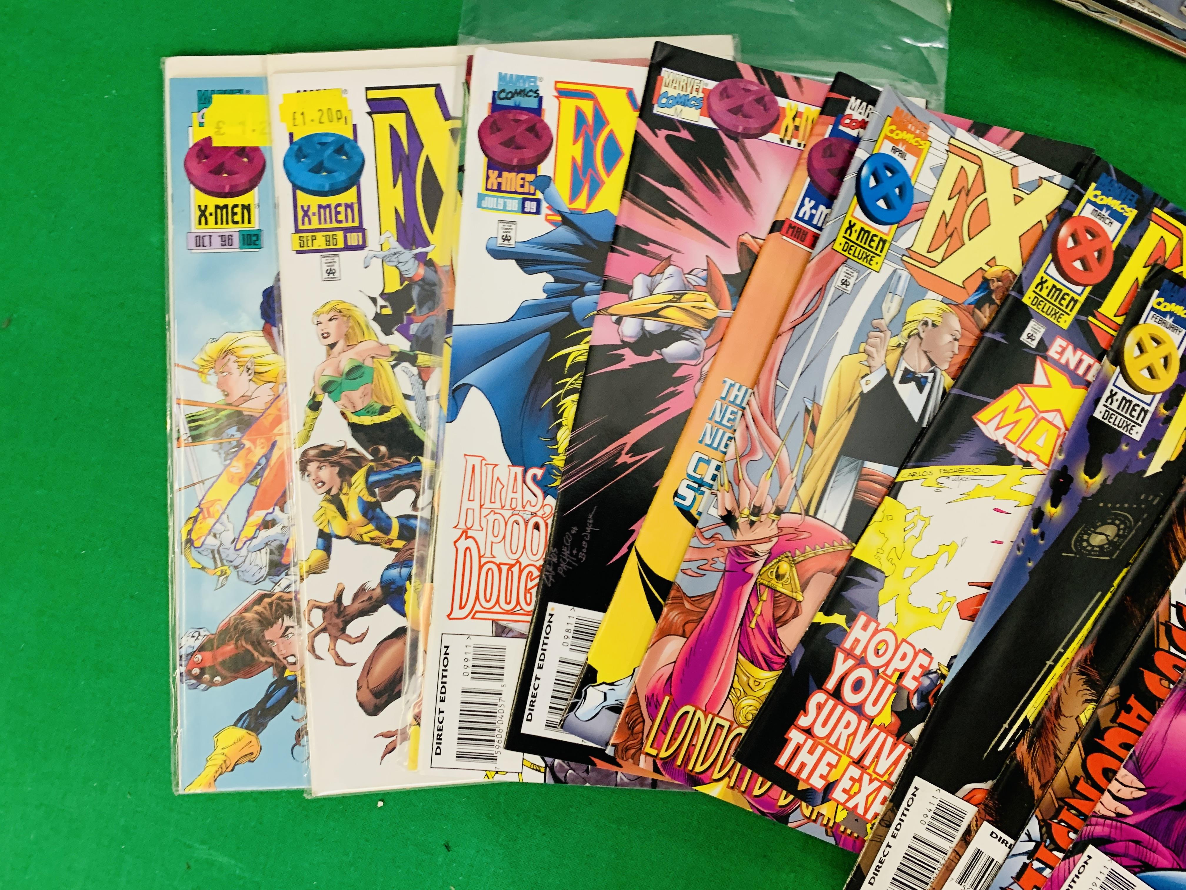 MARVEL COMICS EXCALIBUR NO. 1 - 125 FROM 1988. MISSING NO. - Image 9 of 21