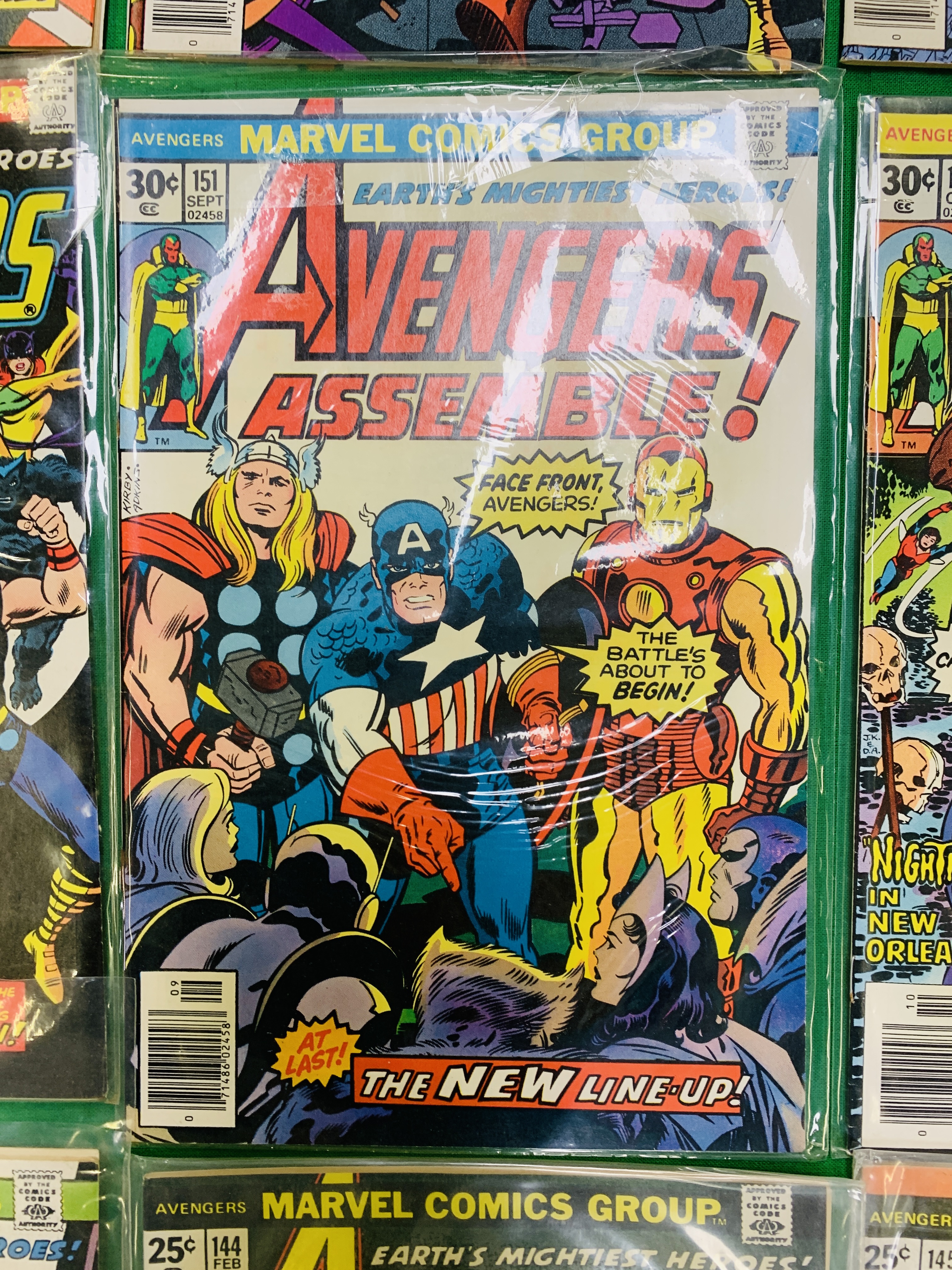 MARVEL COMICS THE AVENGERS NO. 101 - 299, MISSING ISSUES 103 AND 110. - Image 37 of 130
