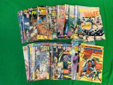A COLLECTION OF ATLAS COMICS INCLUDING SON OF DRACULA, PLANET OF VAMPIRES, THE GRIM GHOST,