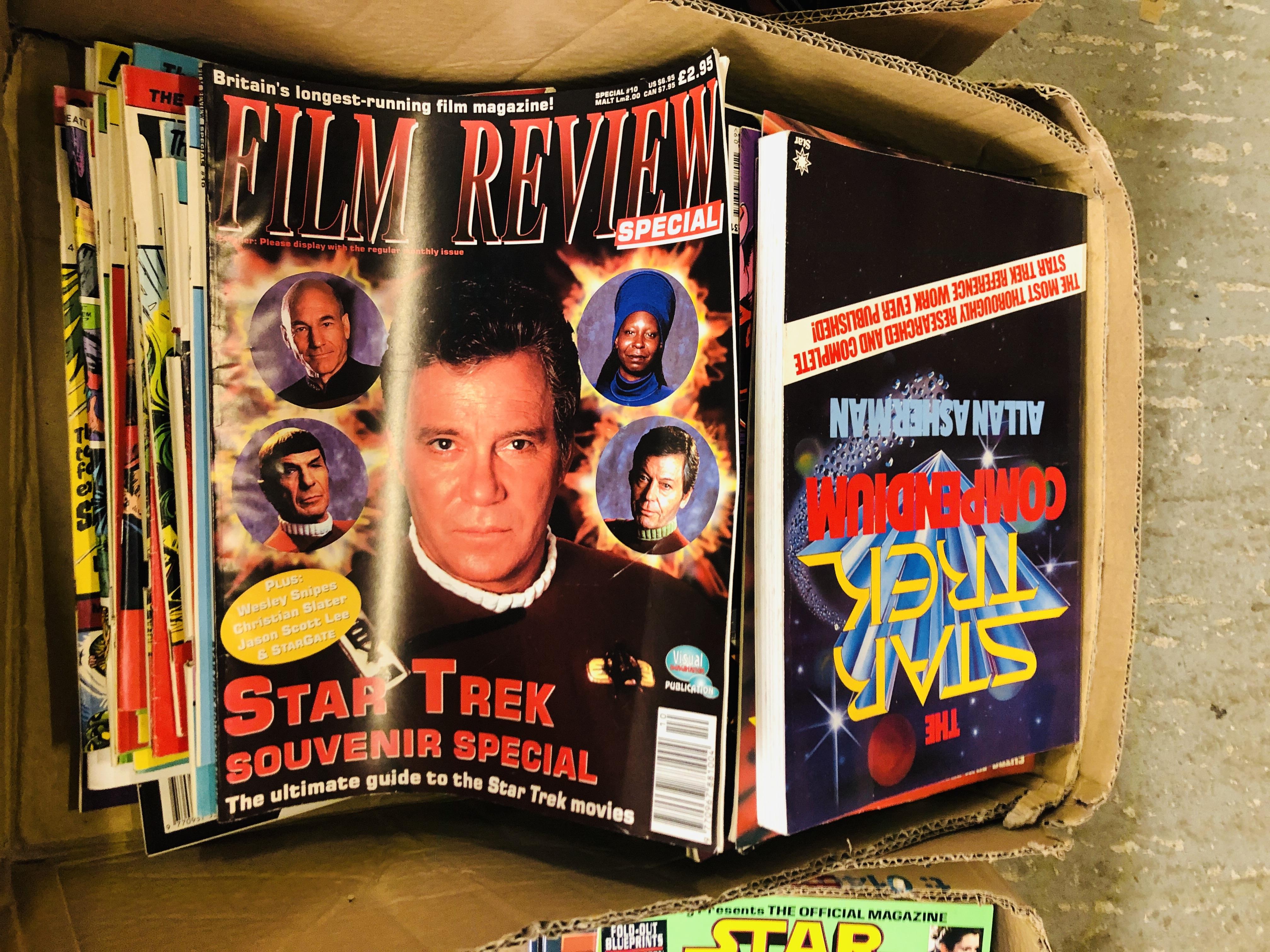 A LARGE COLLECTION OF STAR TREK FACT FILES ALONG WITH OTHER STAR TREK MAGAZINES, THE FINAL FRONTIER, - Image 6 of 7