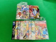 MARVEL COMICS THE CLANDESTINE NO. 1 - 12 FROM 1994 PLUS PREVIEW ISSUE.