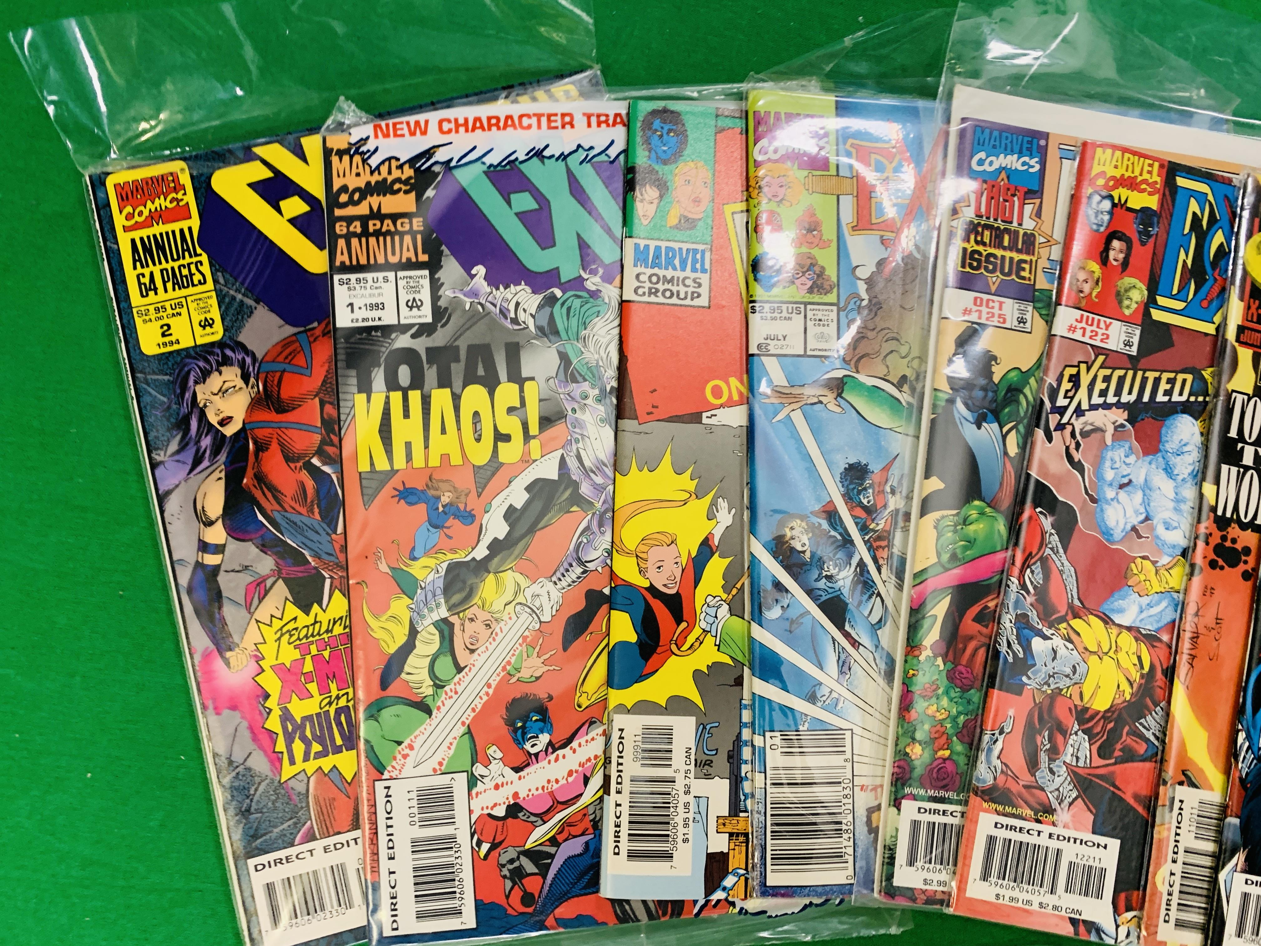 MARVEL COMICS EXCALIBUR NO. 1 - 125 FROM 1988. MISSING NO. - Image 10 of 21