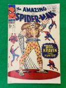 MARVEL COMICS THE AMAZING SPIDERMAN NO. 47 FROM 1967.