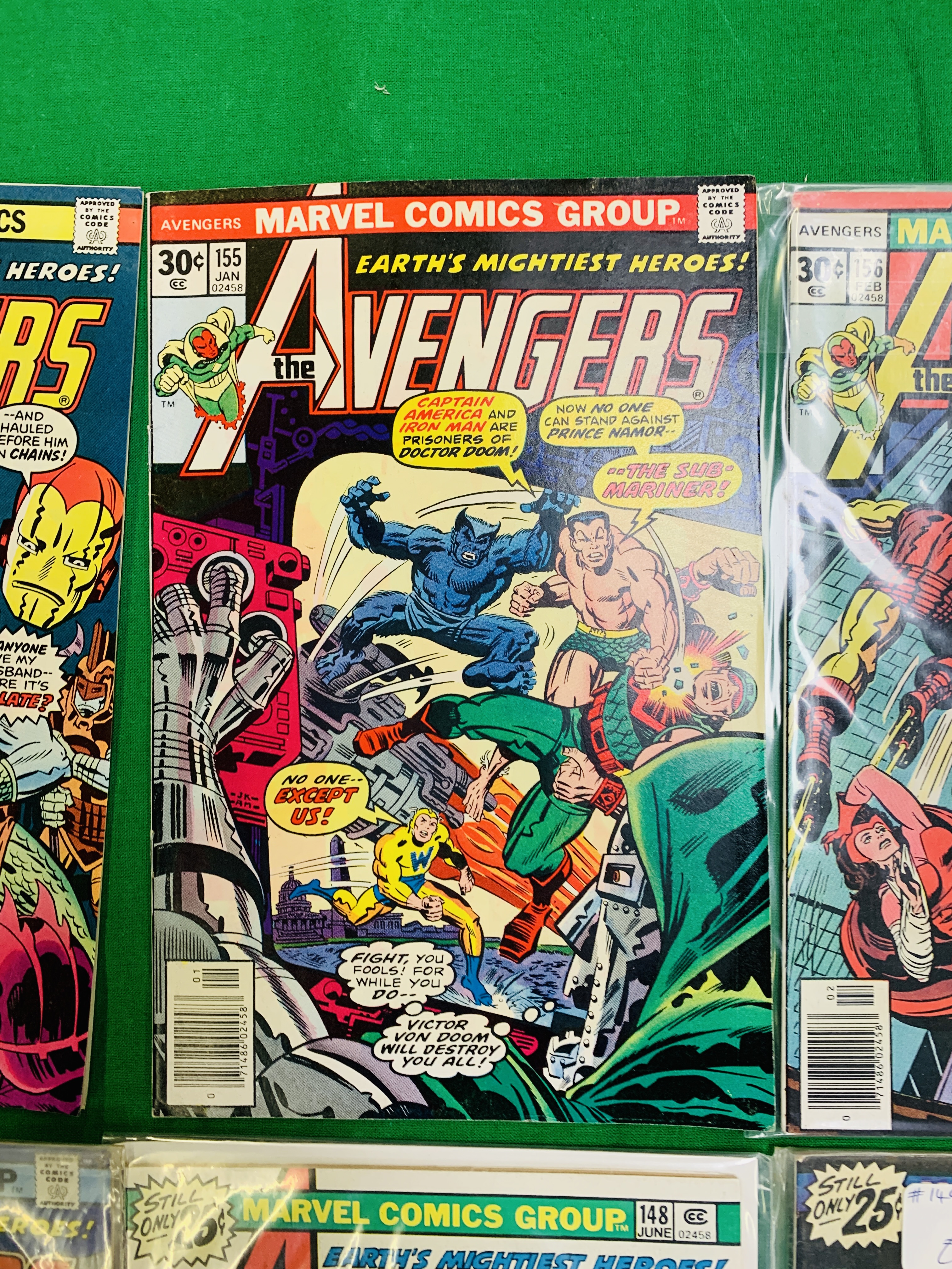 MARVEL COMICS THE AVENGERS NO. 101 - 299, MISSING ISSUES 103 AND 110. - Image 43 of 130