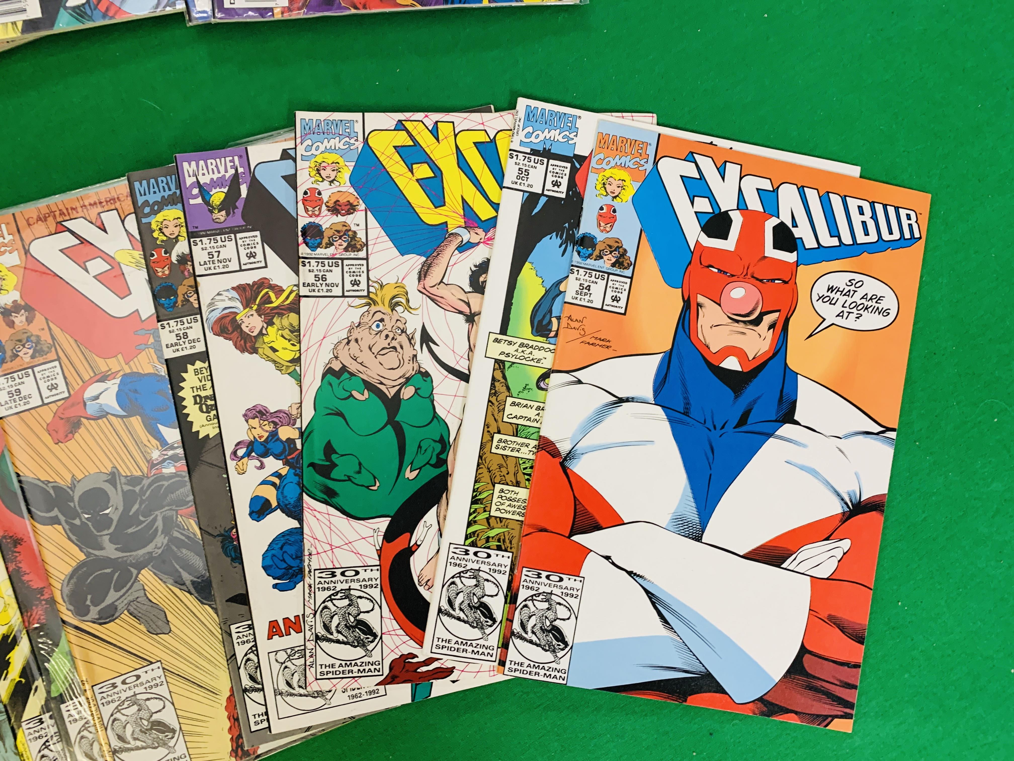 MARVEL COMICS EXCALIBUR NO. 1 - 125 FROM 1988. MISSING NO. - Image 13 of 21