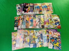 MARVEL COMICS THE X-MEN NO. 300 - 324, 326 - 339, 341 AND 345. NO.