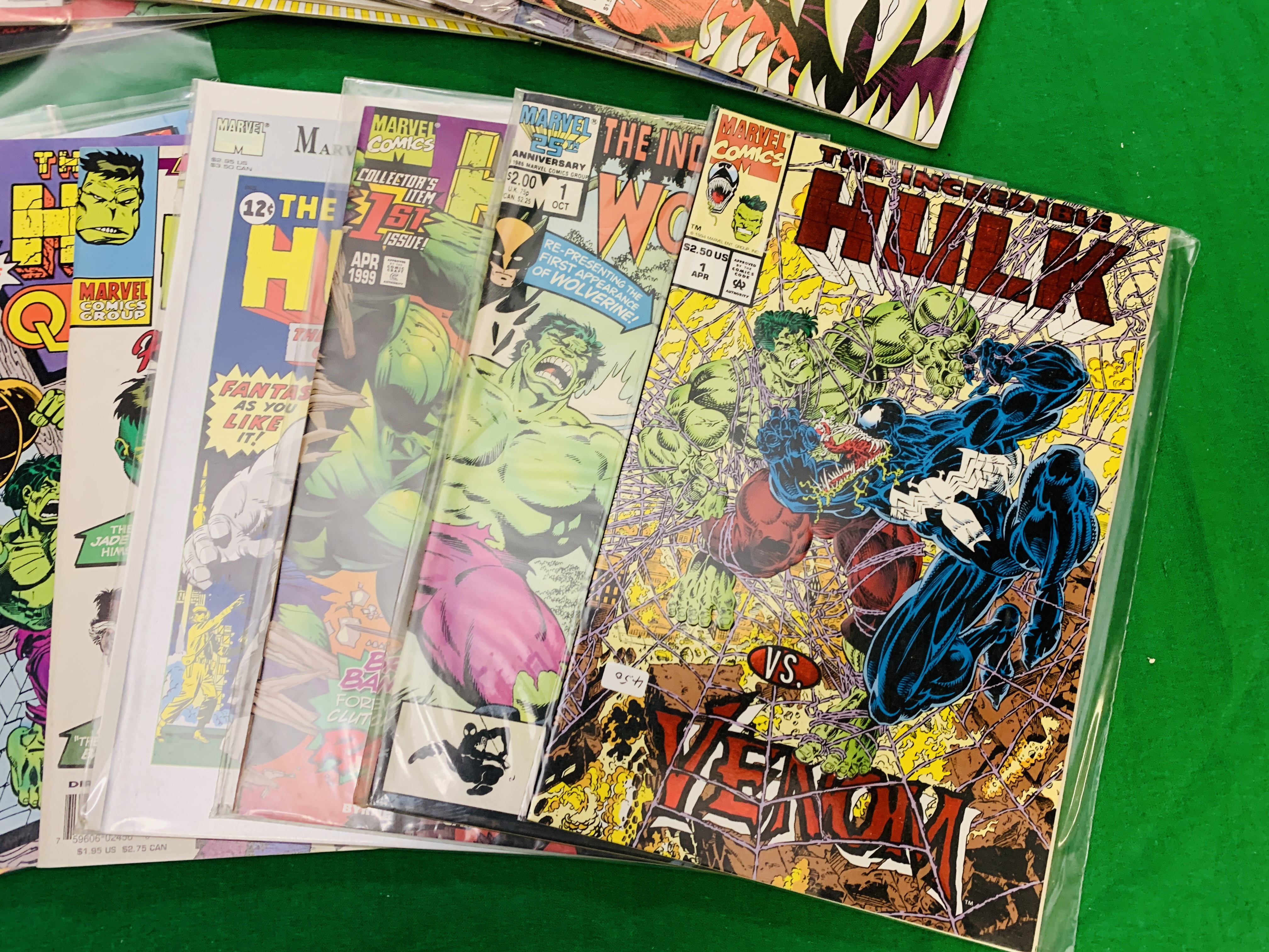 COLLECTION OF HULK MARVEL COMICS: HULK 2099 NO. 1 - 5, 10 FROM 1994. NO. 2 - 4 HAVE RUSTY STAPLES. - Image 2 of 5