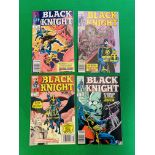 MARVEL COMICS BLACK KNIGHT NO. 1 - 4 FROM 1990, FIRST SOLO SERIES.